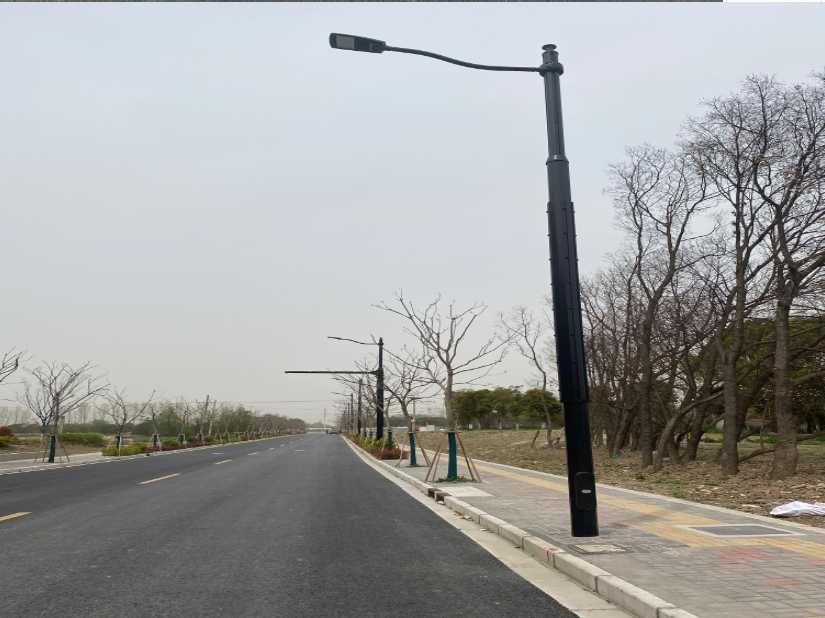 井冈山市上海综合杆 太阳能路灯工程